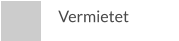 Vermietet
