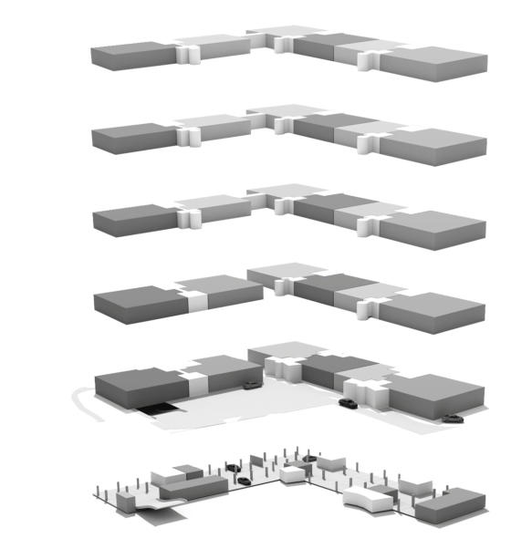 BELLEVUE CAMPUS Gradestraße Exploded View