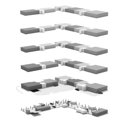 BELLEVUE CAMPUS Gradestraße Exploded View