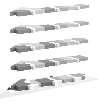 BELLEVUE CAMPUS Gradestraße Exploded View